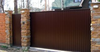 Купить откатные ворота консольные Минусинск, цена от 2777 руб.
